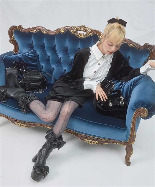 クラシカルベロアワンピース | 大人衣料 | axes femme online shop