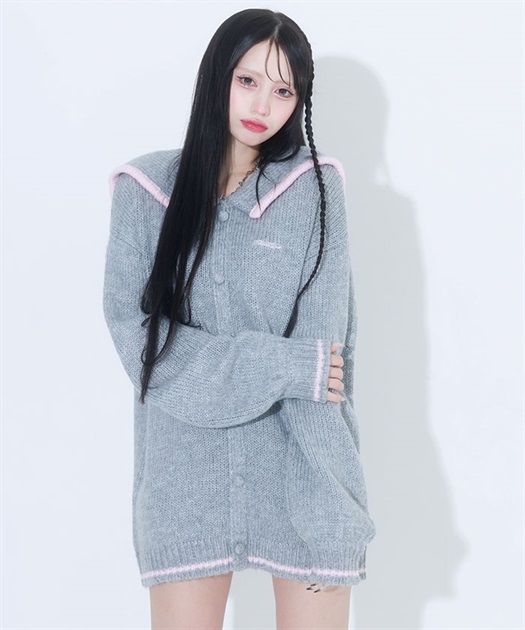 セーラーカラーニットワンピース【予約】 | axes femme 公式オンライン