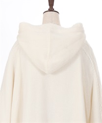 ビジュー裏ボアニットポンチョ | outlet | axes femme online shop ビジュー裏ボアニットポンチョ | outlet | axes femme online shop
