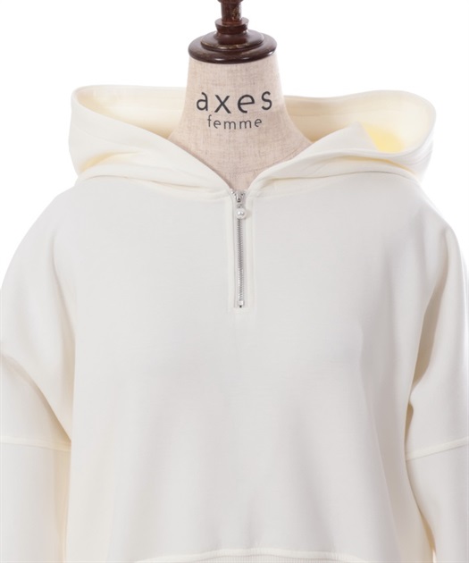 後編上ショートパーカー | outlet | axes femme online shop 後編上ショートパーカー | outlet | axes femme online shop