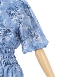 オーガンジーフラワーワンピース | outlet | axes femme online shop オーガンジーフラワーワンピース | outlet | axes femme online shop