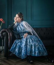 オーガンジーフラワーワンピース | outlet | axes femme online shop オーガンジーフラワーワンピース | outlet | axes femme online shop