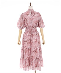 オーガンジーフラワーワンピース | outlet | axes femme online shop オーガンジーフラワーワンピース | outlet | axes femme online shop