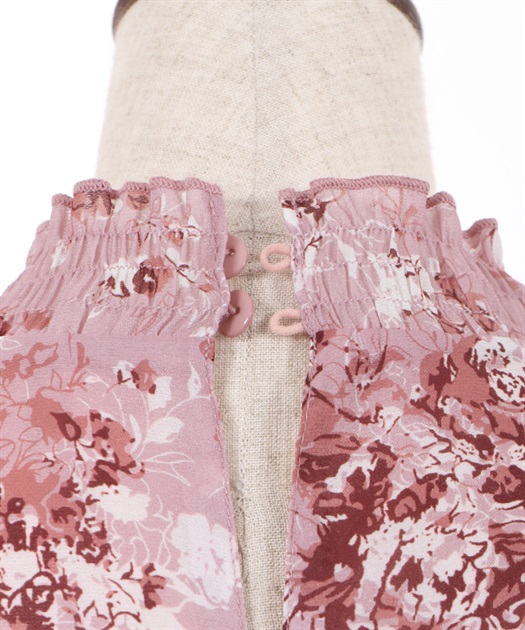 オーガンジーフラワーワンピース | outlet | axes femme online shop オーガンジーフラワーワンピース | outlet | axes femme online shop