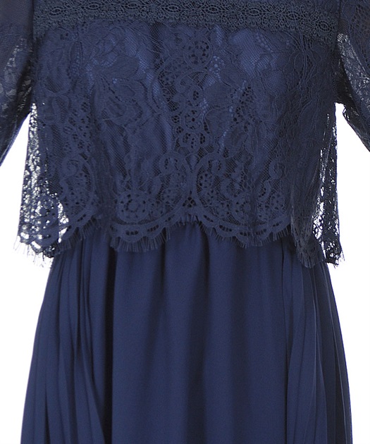 レース×プリーツドレス | axes femme | axes femme online shop レース×プリーツドレス | axes femme | axes femme online shop
