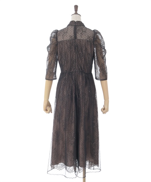 ドットチュール×レースドレス | レディース服・レディース ドットチュール×レースドレス | レディース服・レディース
