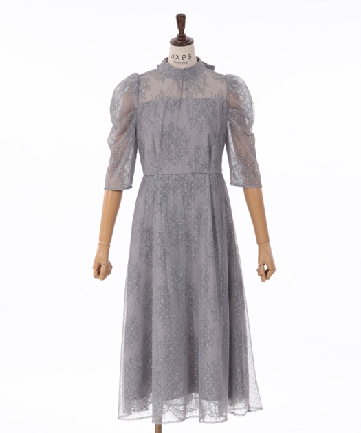 ドットチュール×レースドレス | レディース服・レディース ドットチュール×レースドレス | レディース服・レディース