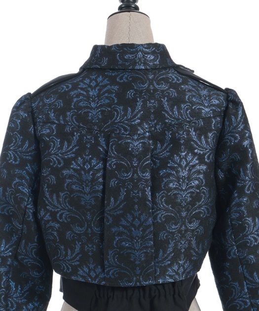 ジャカードバイカラージャケット | NIBBLE POISON | axes femme online