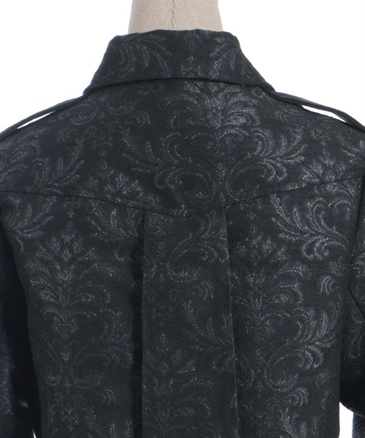 ジャカードバイカラージャケット | NIBBLE POISON | axes femme online