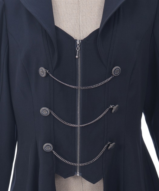燕尾デザインロングジャケット | POETIQUE | axes femme online shop 燕尾デザインロングジャケット | POETIQUE | axes femme online shop