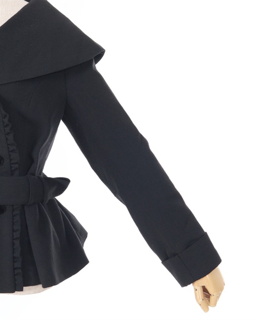 セーラーカラーフレアジャケット | outlet | axes femme online shop セーラーカラーフレアジャケット | outlet | axes femme online shop