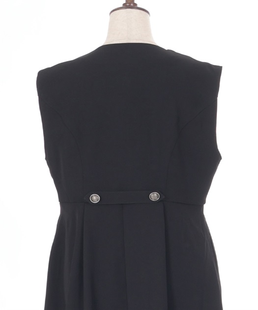 ビット付ロングジレ | レディース服・レディースファッション ビット付ロングジレ | レディース服・レディースファッション