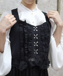 コルセット風フリルビスチェ | outlet | axes femme online shop コルセット風フリルビスチェ | outlet | axes femme online shop