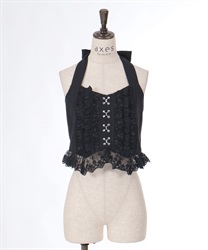 コルセット風フリルビスチェ | outlet | axes femme online shop