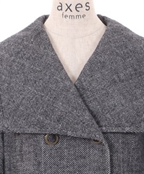 セーラー襟クラシカルコート | outlet | axes femme online shop セーラー襟クラシカルコート | outlet | axes femme online shop