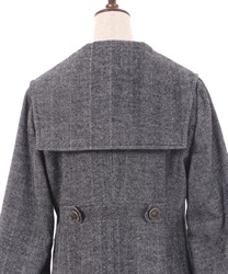 セーラー襟クラシカルコート | outlet | axes femme online shop