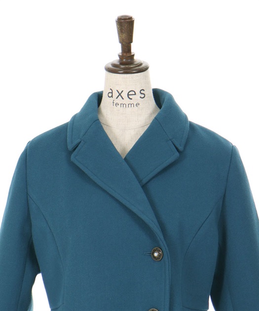 連釦テーラーカラーコート | outlet | axes femme online shop 連釦テーラーカラーコート | outlet | axes femme online shop