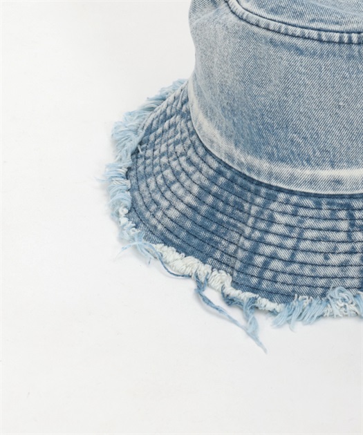 デニム 深め バケットハット DENIM DEEP CROWN BOONIE (CASTANO