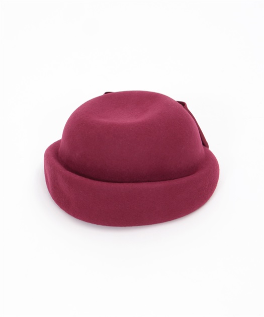 リボン付ウールフェルトハット | outlet | axes femme online shop リボン付ウールフェルトハット | outlet | axes femme online shop