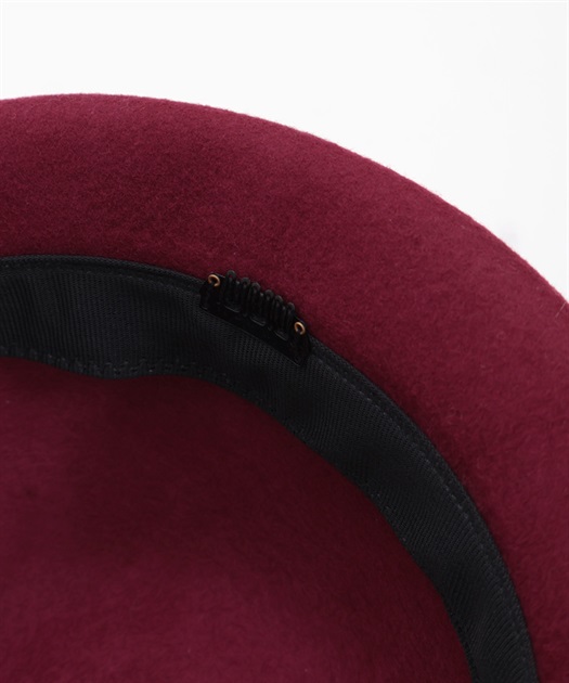 リボン付ウールフェルトハット | outlet | axes femme online shop リボン付ウールフェルトハット | outlet | axes femme online shop