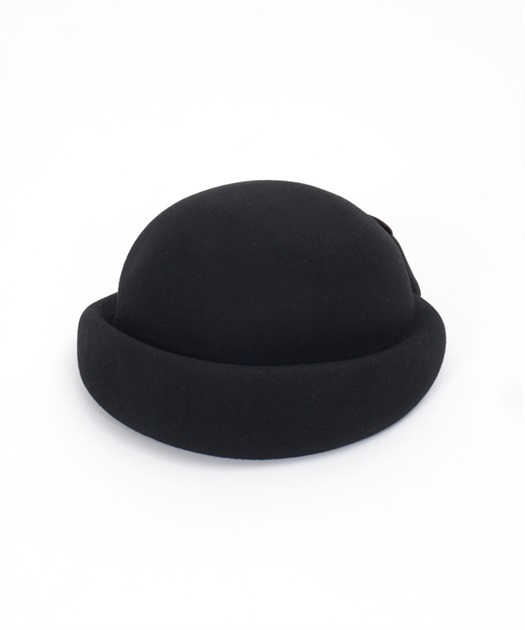 リボン付ウールフェルトハット | outlet | axes femme online shop リボン付ウールフェルトハット | outlet | axes femme online shop