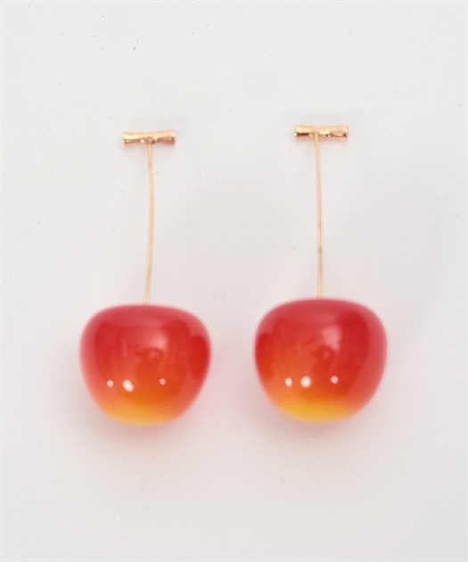 チェリーモチーフピアス | axes femme | axes femme online shop