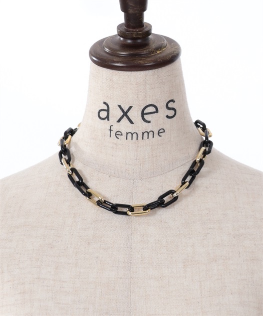 オーバルチェーンネックレス【期間限定価格】 | outlet | axes オーバルチェーンネックレス【期間限定価格】 | outlet | axes