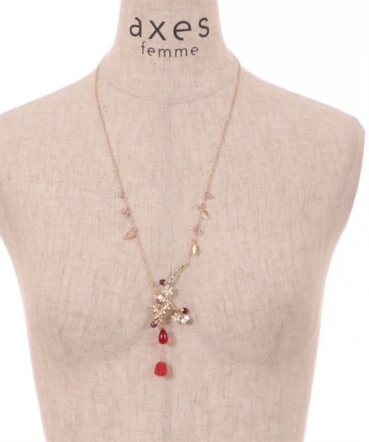 実りの秋フルーツネックレス | outlet | axes femme online shop