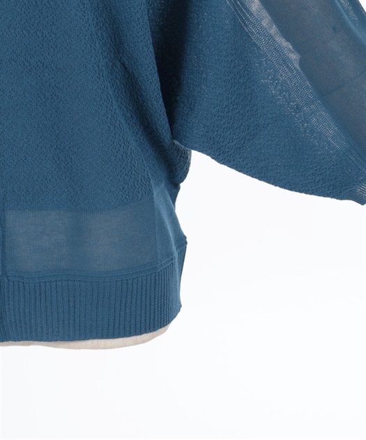 ボーダー風ドルマンニットカーディガン | outlet | axes femme ボーダー風ドルマンニットカーディガン | outlet | axes femme