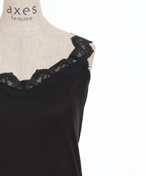 メタリックレースキャミソール/Metallic Lace Camisole