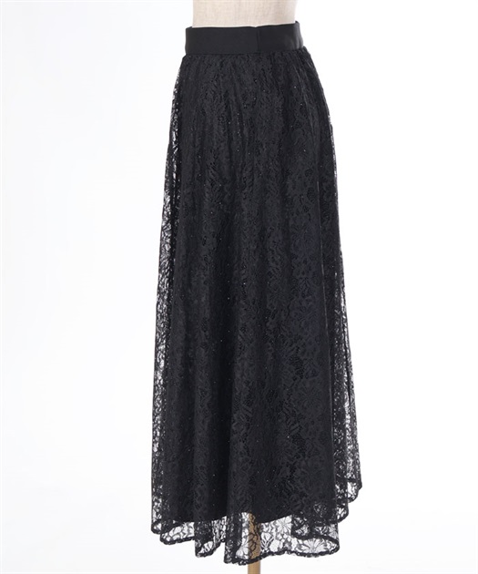レースフレアスカート | purple label | axes femme online shop レースフレアスカート | purple label | axes femme online shop