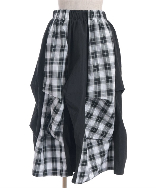 配色タックスカート【WEB限定価格】 | レディース服・レディース 配色タックスカート【WEB限定価格】 | レディース服・レディース