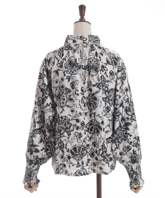 花柄プルオーバー | axes femme online shop