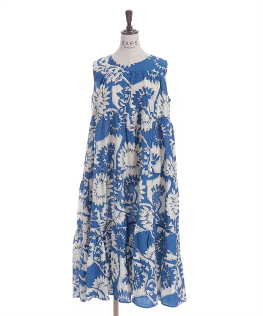 総柄ティアードワンピース | レディース服・レディース 総柄ティアードワンピース | レディース服・レディース