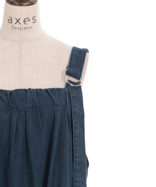 デニムマキシジャンスカ | purple label | axes femme online shop デニムマキシジャンスカ | purple label | axes femme online shop