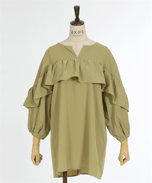 フレアチュニック【期間限定価格】 | outlet | axes femme フレアチュニック【期間限定価格】 | outlet | axes femme