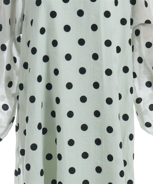 フロッキードットワンピース | レディース服・レディース フロッキードットワンピース | レディース服・レディース