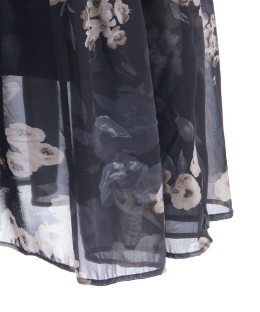 花柄ティアードワンピース【期間限定価格】 | purple label 花柄ティアードワンピース【期間限定価格】 | purple label