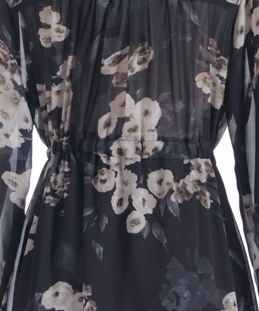 花柄ティアードワンピース【期間限定価格】 | purple label 花柄ティアードワンピース【期間限定価格】 | purple label