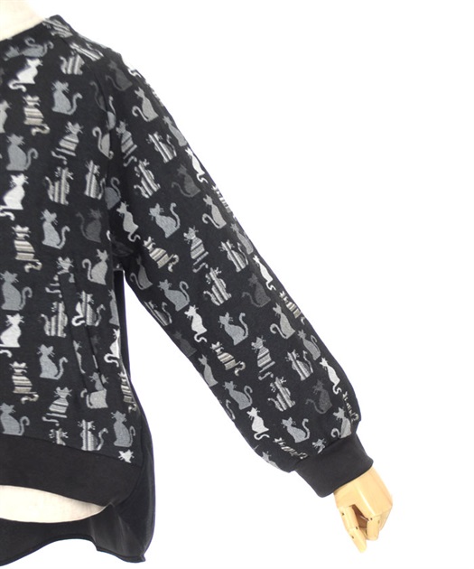 後配色ゴブランブルゾン | purple label | axes femme online shop 後配色ゴブランブルゾン | purple label | axes femme online shop