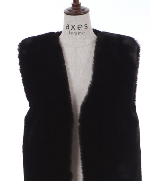 フェイクファーベスト | outlet | axes femme online shop フェイクファーベスト | outlet | axes femme online shop