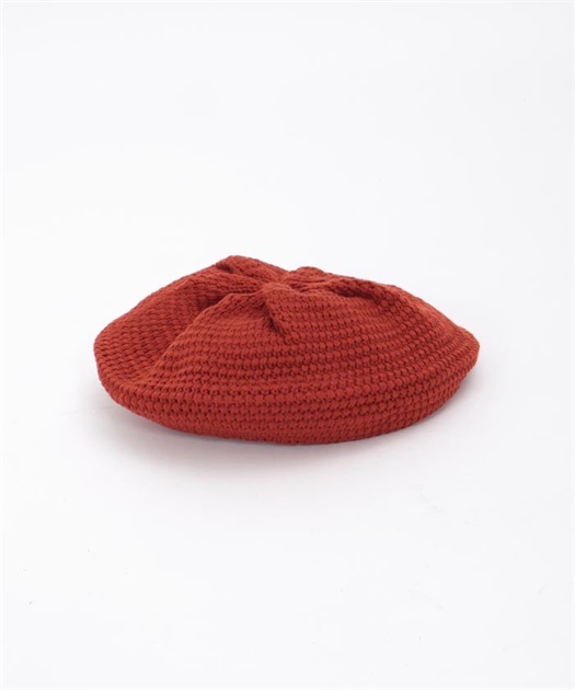 ニットベレー帽【WEB限定価格】 | purple label | axes femme ニットベレー帽【WEB限定価格】 | purple label | axes femme