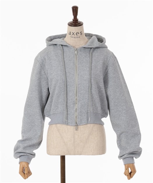 ダンボールショートパーカー【期間限定価格】 | outlet | axes ダンボールショートパーカー【期間限定価格】 | outlet | axes