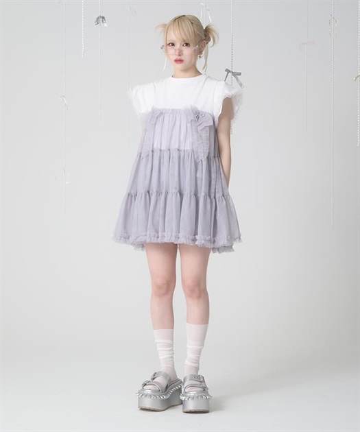 チュールスウィッチトップス | レディース服・レディース チュールスウィッチトップス | レディース服・レディース