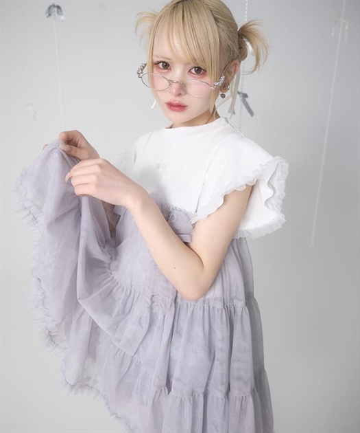 チュールスウィッチトップス | レディース服・レディース チュールスウィッチトップス | レディース服・レディース