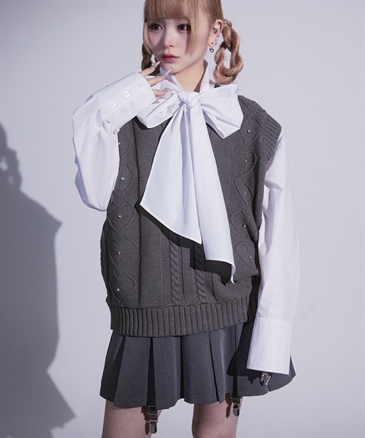 ギャザープレッピースカート | レディース服・レディース