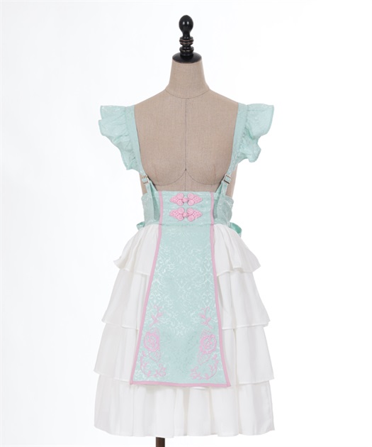 牡丹刺繍チャイナスカート | レディース服・レディース