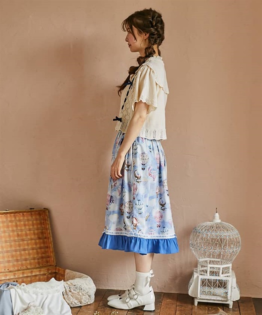 バルーンフェストフリルスカート | outlet | axes femme online shop
