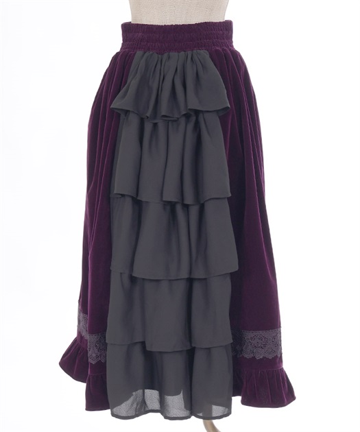 ベルベットドールスカート | kawaii | axes femme online shop ベルベットドールスカート | kawaii | axes femme online shop