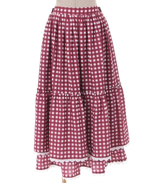 ギンガムチェック柄スカート | kawaii | axes femme online shop ギンガムチェック柄スカート | kawaii | axes femme online shop
